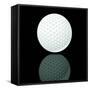 Golf Ball-Coline-Framed Stretched Canvas