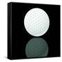 Golf Ball-Coline-Framed Stretched Canvas