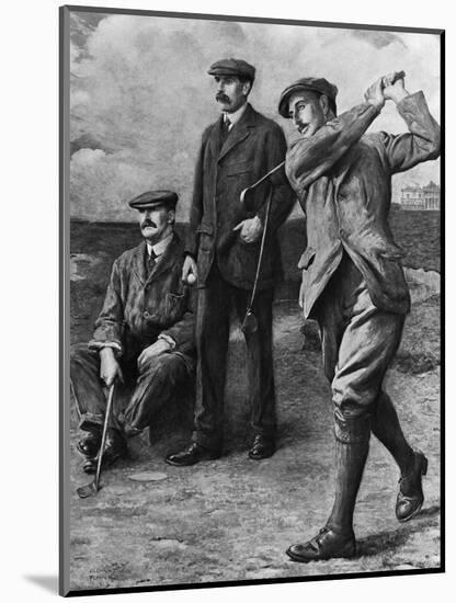 Golf Big Triumvirate-Bettmann-Mounted Premium Giclee Print
