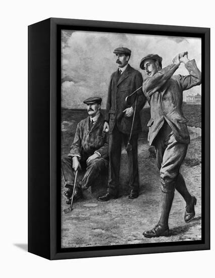 Golf Big Triumvirate-Bettmann-Framed Stretched Canvas