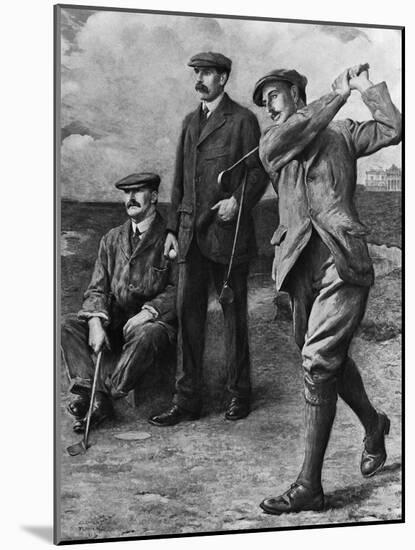 Golf Big Triumvirate-Bettmann-Mounted Giclee Print