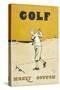 Golf' by the Famous Player Henry Cotton-null-Stretched Canvas