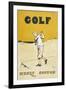 Golf' by the Famous Player Henry Cotton-null-Framed Art Print