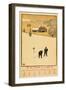 Golf Calendar. February-Edward Penfield-Framed Giclee Print