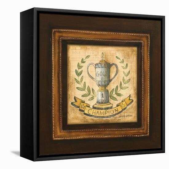 Golf Champion-Gregory Gorham-Framed Stretched Canvas