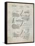 Golf Club, Club Head Patent-Cole Borders-Framed Stretched Canvas