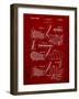 Golf Club, Club Head Patent-Cole Borders-Framed Art Print