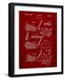 Golf Club, Club Head Patent-Cole Borders-Framed Art Print