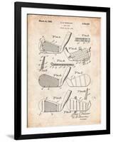 Golf Club, Club Head Patent-Cole Borders-Framed Art Print