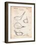 Golf Club Driver Patent-Cole Borders-Framed Art Print