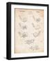 Golf Club Head Patent-Cole Borders-Framed Art Print