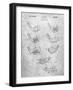 Golf Club Head Patent-Cole Borders-Framed Art Print