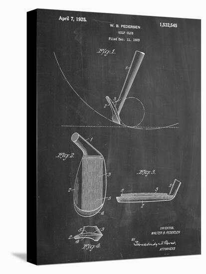 Golf Club Patent-null-Stretched Canvas