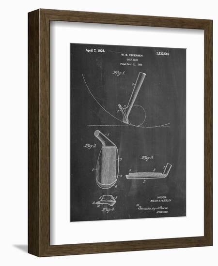 Golf Club Patent-null-Framed Art Print