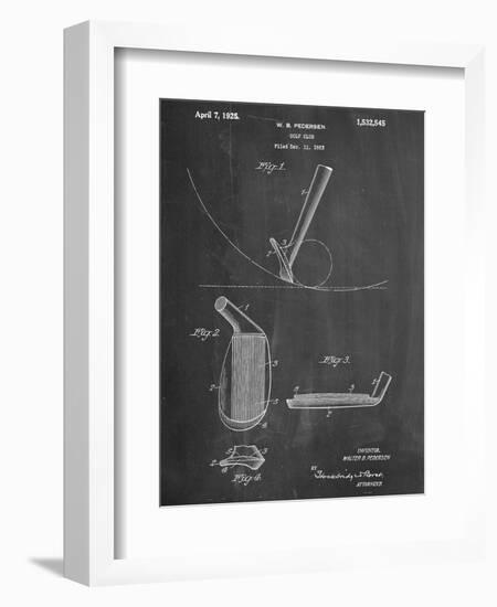 Golf Club Patent-null-Framed Art Print