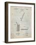 Golf Club Patent-Cole Borders-Framed Art Print