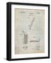 Golf Club Patent-Cole Borders-Framed Art Print