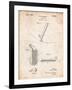 Golf Club Patent-Cole Borders-Framed Art Print