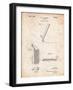 Golf Club Patent-Cole Borders-Framed Art Print