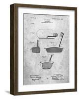 Golf Club Putter Patent-Cole Borders-Framed Art Print