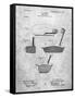 Golf Club Putter Patent-Cole Borders-Framed Stretched Canvas