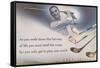 Golf Clubs and Adage-null-Framed Stretched Canvas