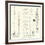 Golf Clubs, Caddie Bag, Etc-null-Framed Giclee Print