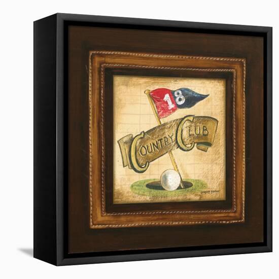 Golf Country Club-Gregory Gorham-Framed Stretched Canvas