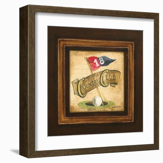 Golf Country Club-Gregory Gorham-Framed Art Print