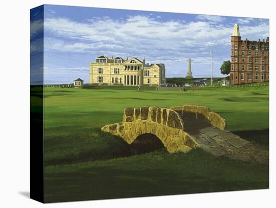 Golf Course 10-William Vanderdasson-Stretched Canvas