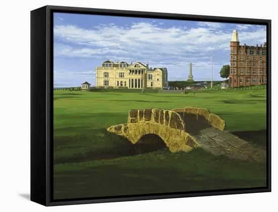 Golf Course 10-William Vanderdasson-Framed Stretched Canvas