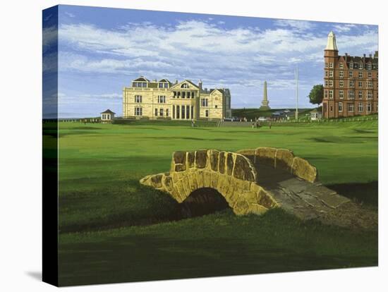 Golf Course 10-William Vanderdasson-Stretched Canvas