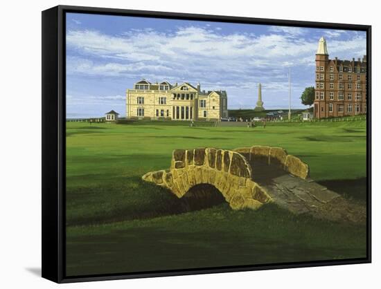 Golf Course 10-William Vanderdasson-Framed Stretched Canvas