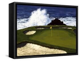 Golf Course 2-William Vanderdasson-Framed Stretched Canvas