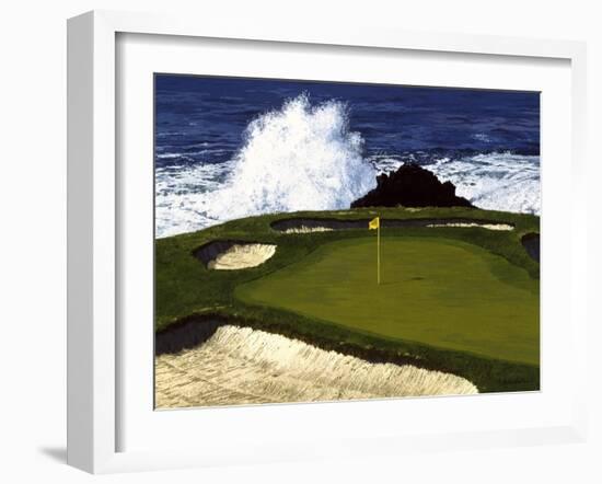 Golf Course 2-William Vanderdasson-Framed Giclee Print