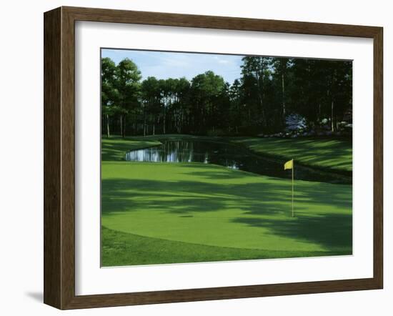 Golf Course 3-William Vanderdasson-Framed Giclee Print