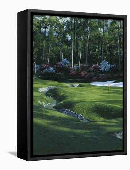 Golf Course 4-William Vanderdasson-Framed Stretched Canvas