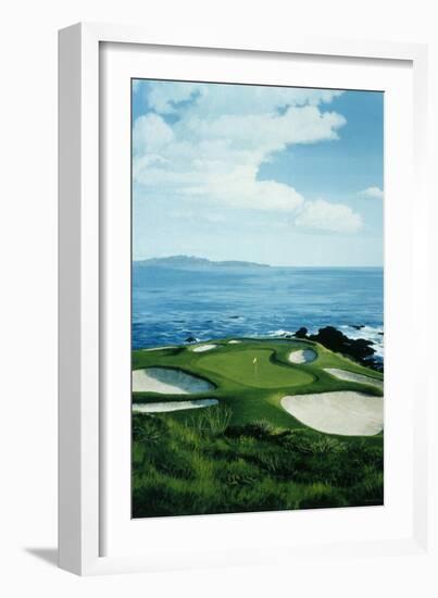 Golf Course 5-William Vanderdasson-Framed Premium Giclee Print