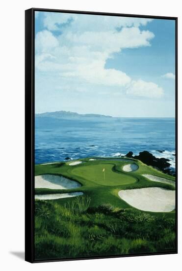 Golf Course 5-William Vanderdasson-Framed Stretched Canvas