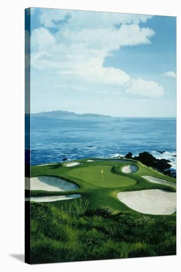 Golf Course 5-William Vanderdasson-Stretched Canvas
