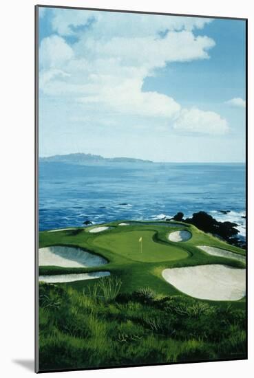 Golf Course 5-William Vanderdasson-Mounted Giclee Print
