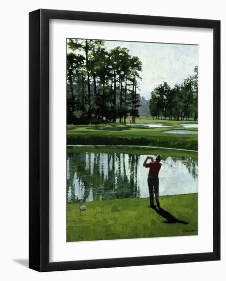 Golf Course 9-William Vanderdasson-Framed Giclee Print