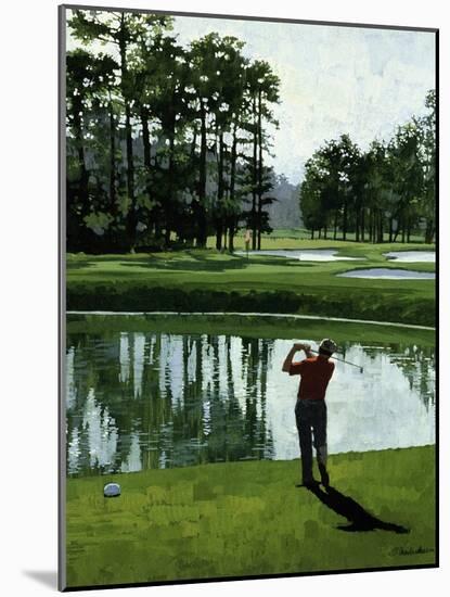 Golf Course 9-William Vanderdasson-Mounted Giclee Print