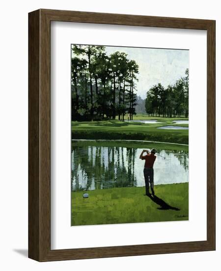 Golf Course 9-William Vanderdasson-Framed Giclee Print