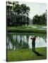 Golf Course 9-William Vanderdasson-Stretched Canvas