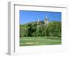 Golf Course and Castell Coch, Tongwynlais, Near Cardiff, Wales-Peter Thompson-Framed Photographic Print