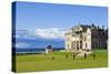 Golf Course and Club House-Neale Clark-Stretched Canvas