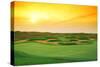 Golf Course at Dusk, Harborside International Golf Center, Chicago, Cook County, Illinois, USA-null-Stretched Canvas