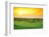 Golf Course at Dusk, Harborside International Golf Center, Chicago, Cook County, Illinois, USA-null-Framed Photographic Print