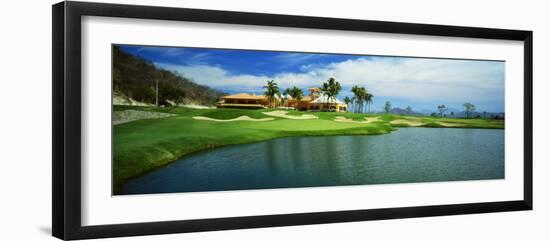 Golf Course at Isla Navadad Resort in Manzanillo, Colima, Mexico-null-Framed Photographic Print